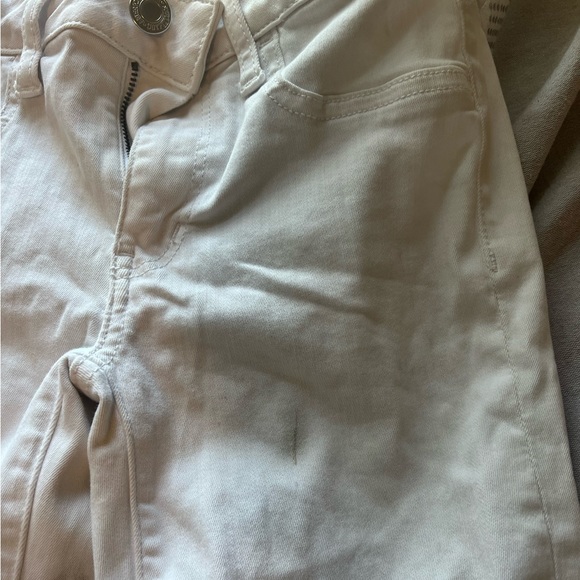 American Eagle White Skinny Jeans - Picture 3 of 4